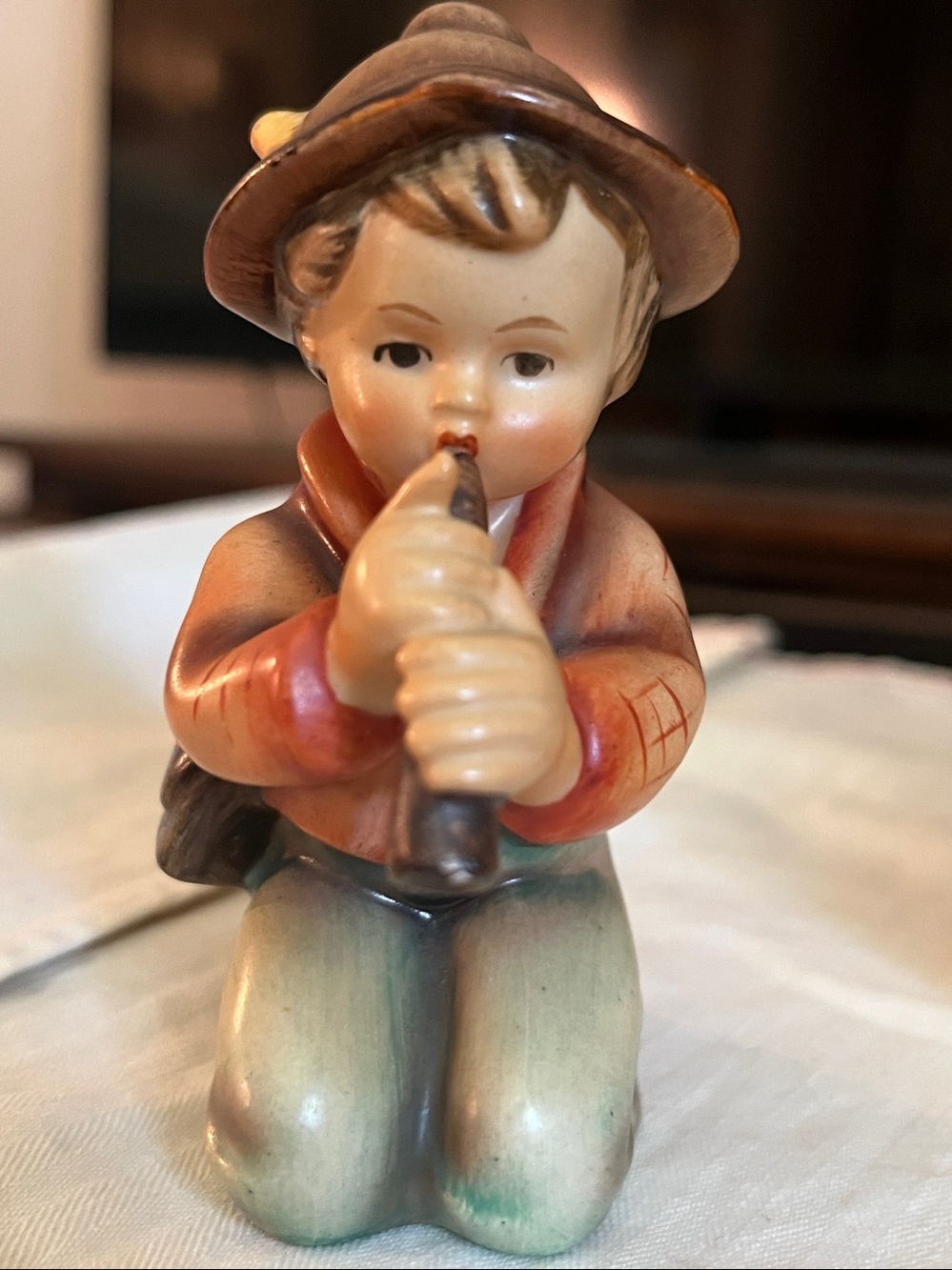 Goebel Hummel "Little Tooter” figurine